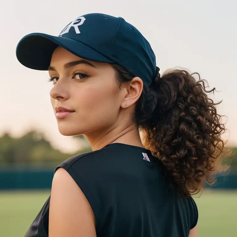 baseball cap hairstyles