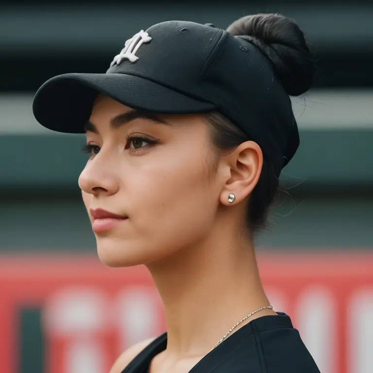 baseball cap hairstyles