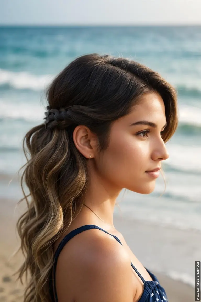 beach waves hairstyles