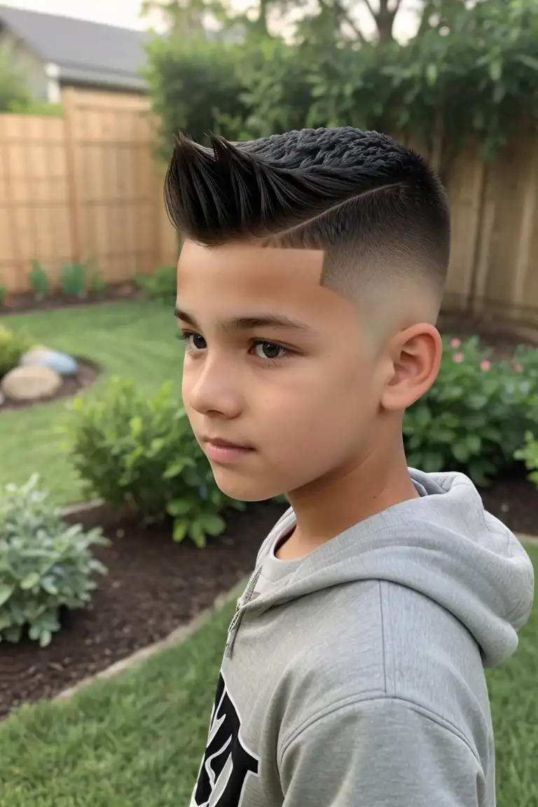 boys summer haircut