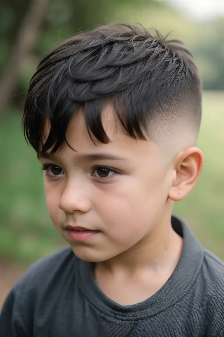 boys summer haircut