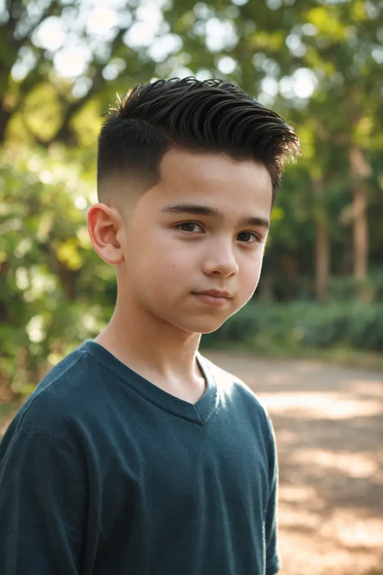 40 Stylish Boys Summer Haircuts