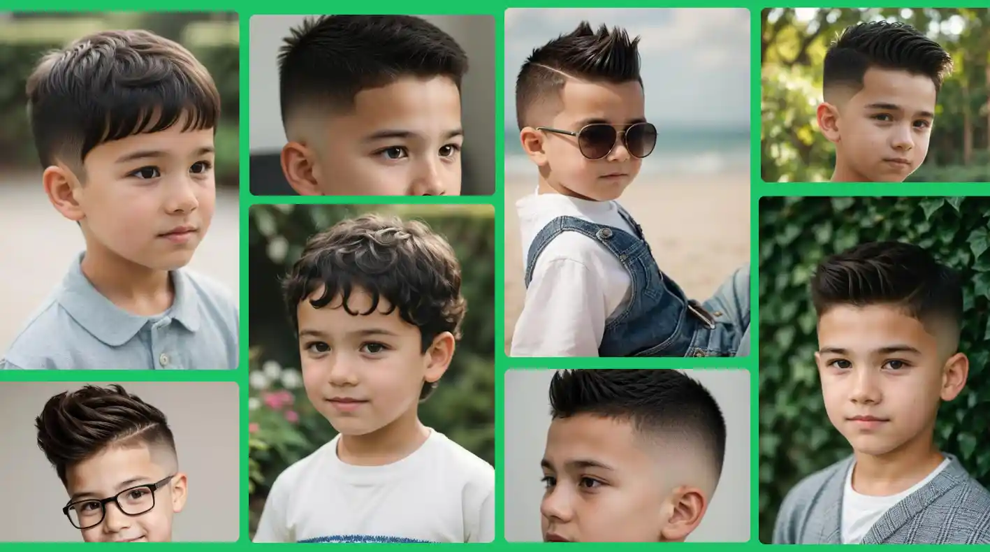 boys summer haircut