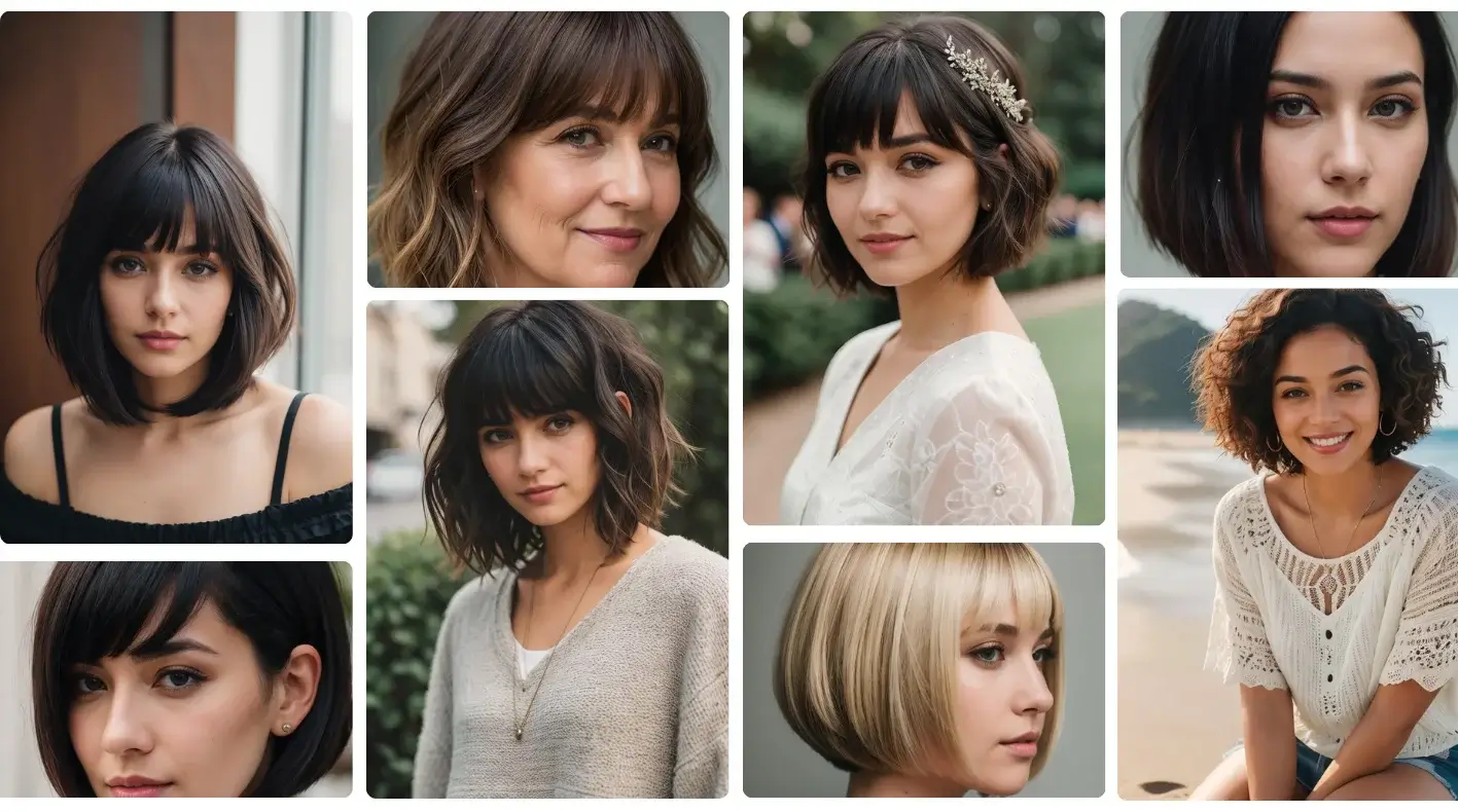 choppy bob hairstyles