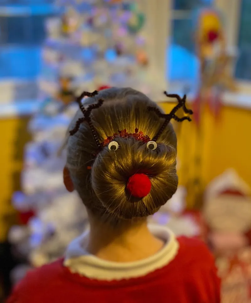 christmas hairstyles for kids