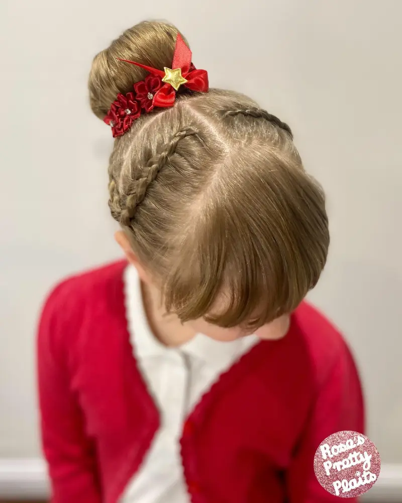 christmas hairstyles for kids