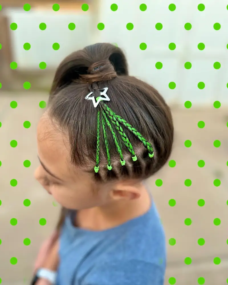 christmas hairstyles for kids