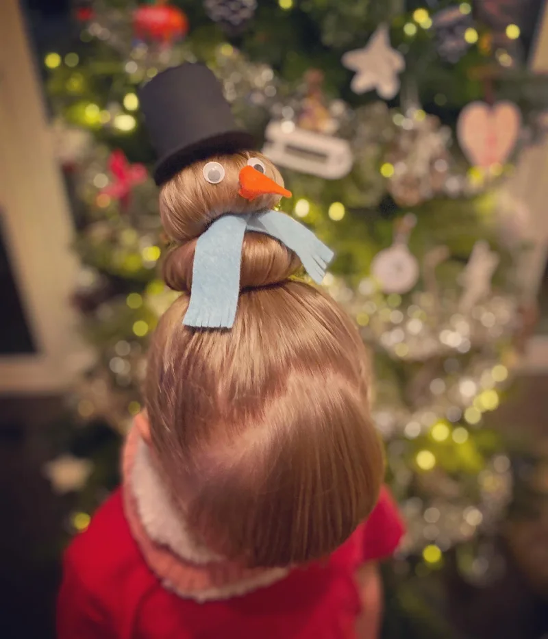 christmas hairstyles for kids