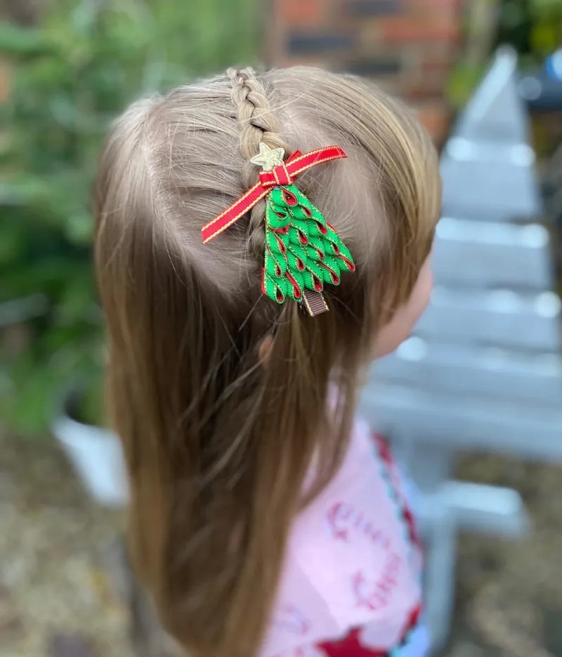 christmas hairstyles for kids