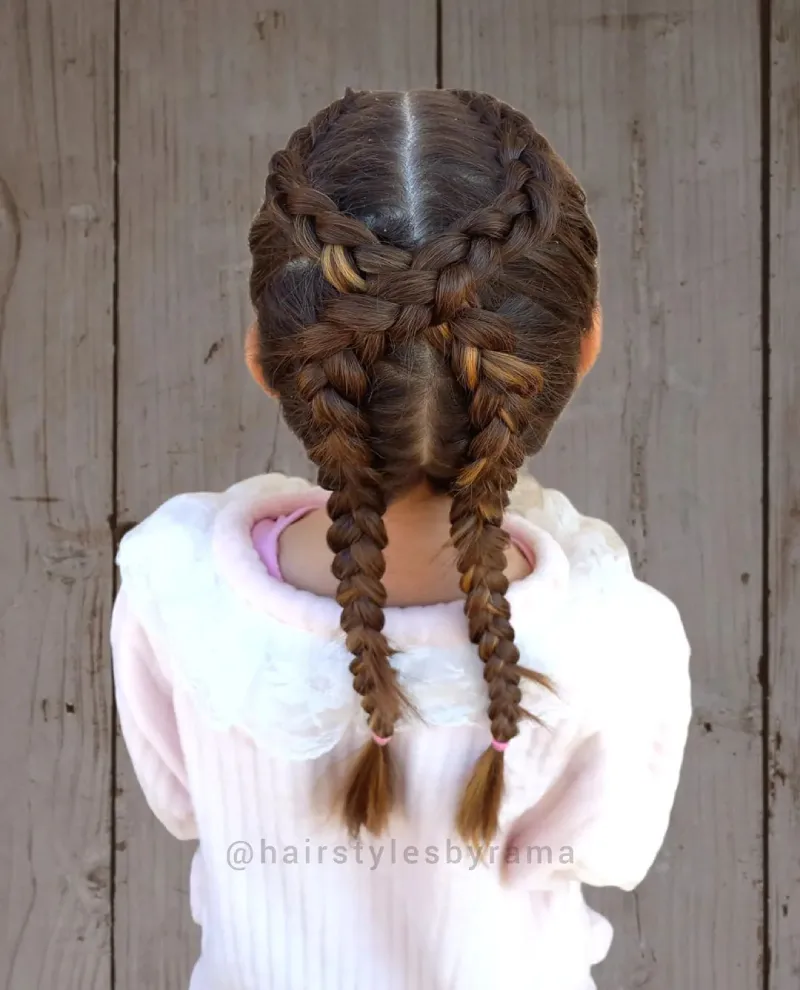 christmas hairstyles for kids