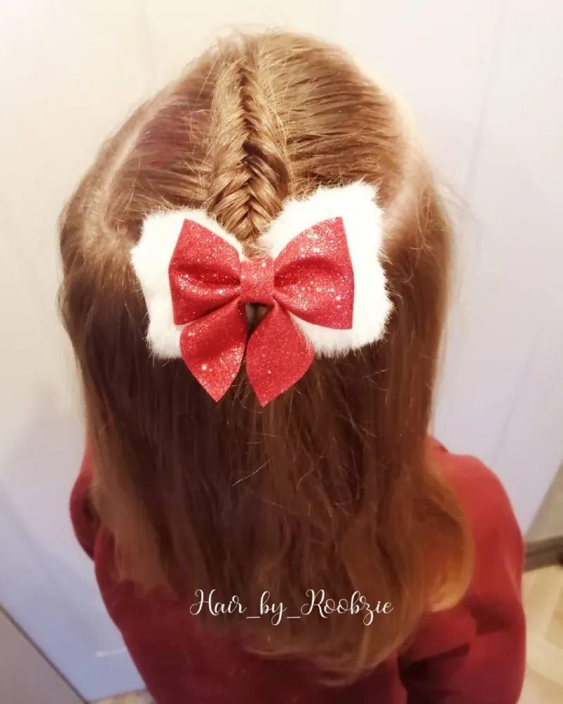 christmas hairstyles for kids