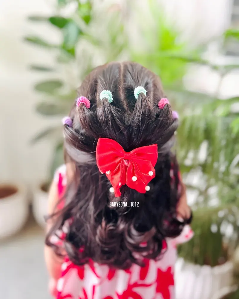 christmas hairstyles for kids