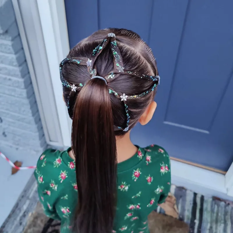 christmas hairstyles for kids