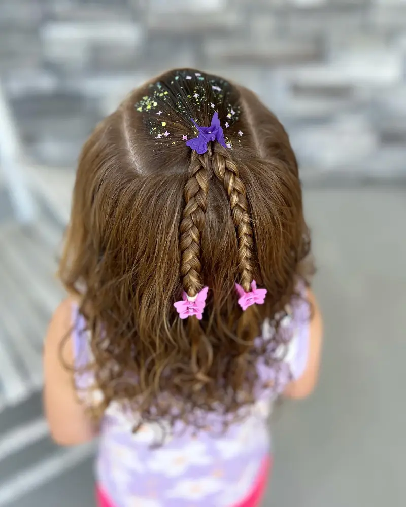 christmas hairstyles for kids