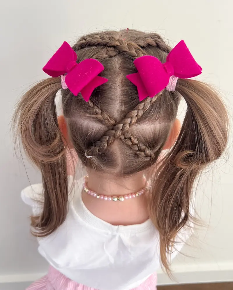 christmas hairstyles for kids