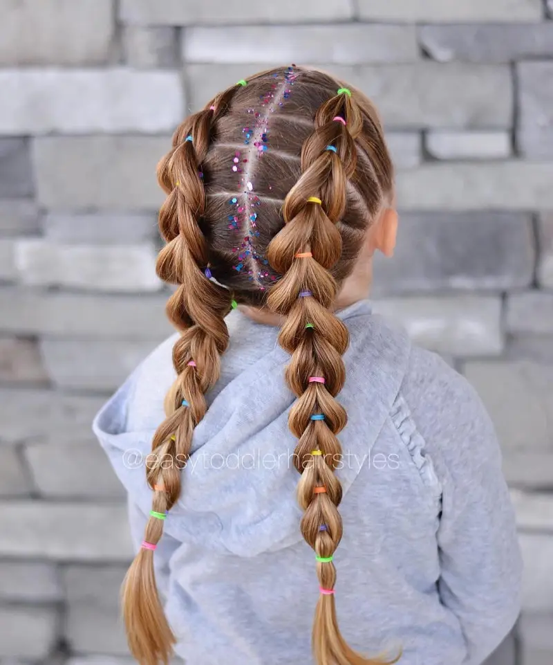 christmas hairstyles for kids