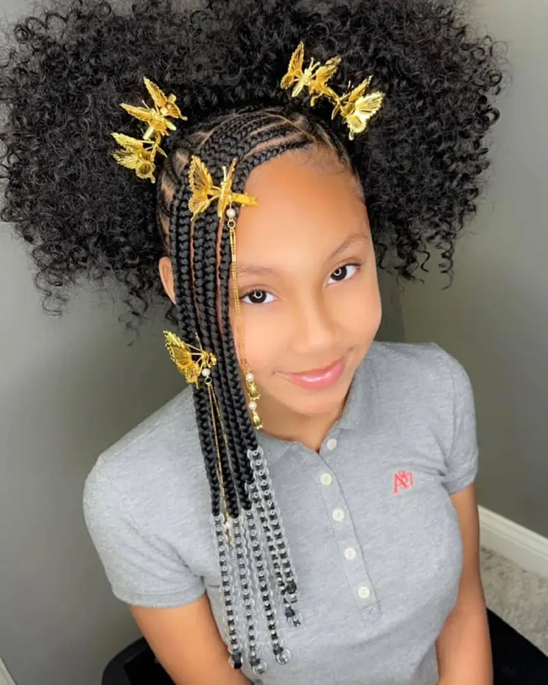 christmas hairstyles for kids