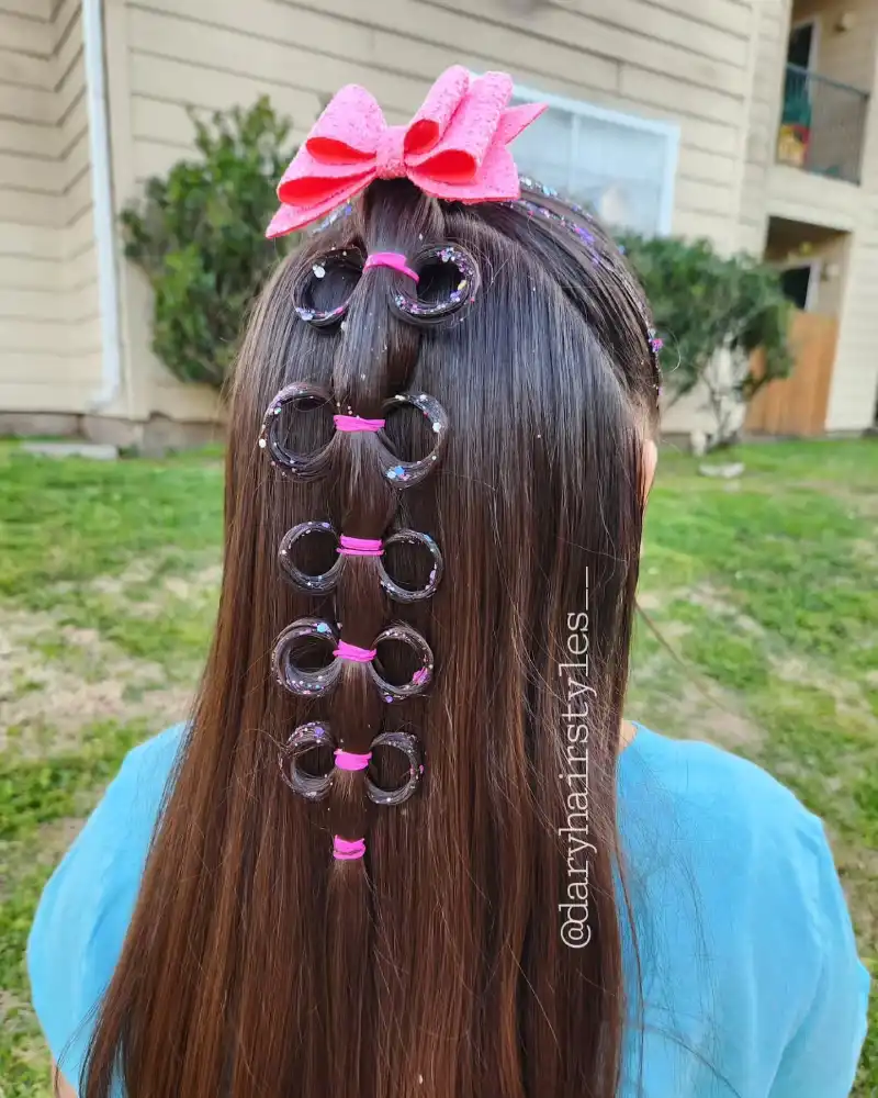 christmas hairstyles for kids