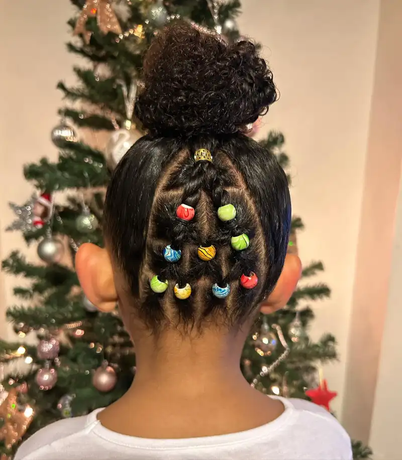 christmas hairstyles for kids