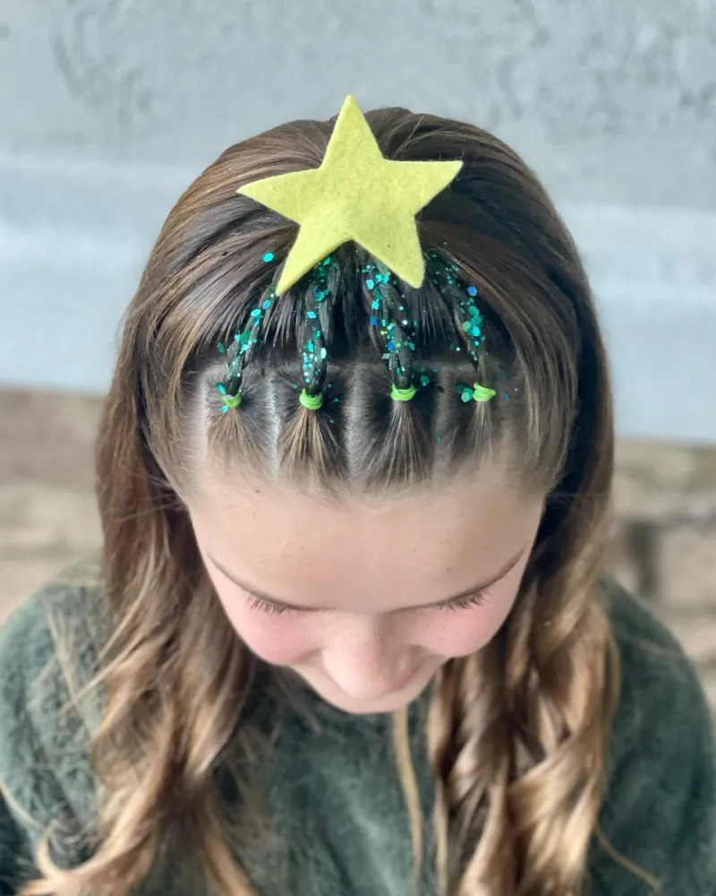 christmas party hairstyles