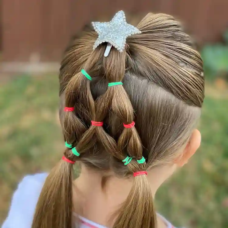 Trending Christmas Tree Hair Ideas to Try This Season