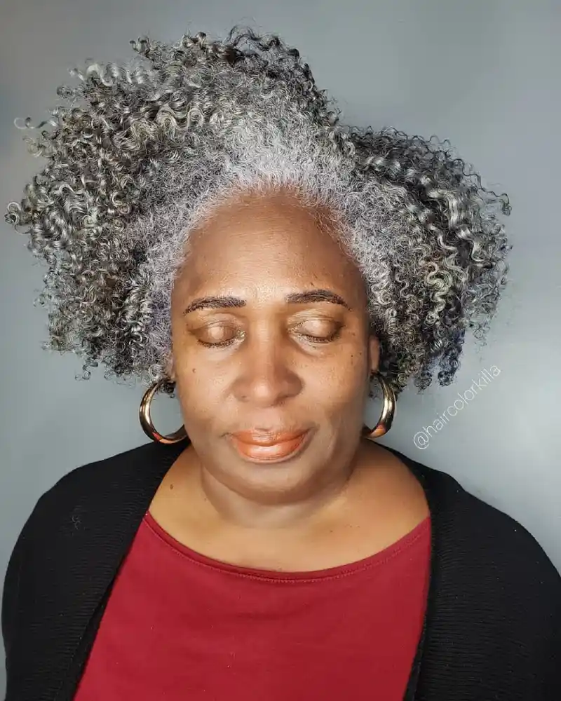 curly haircut for women over 74