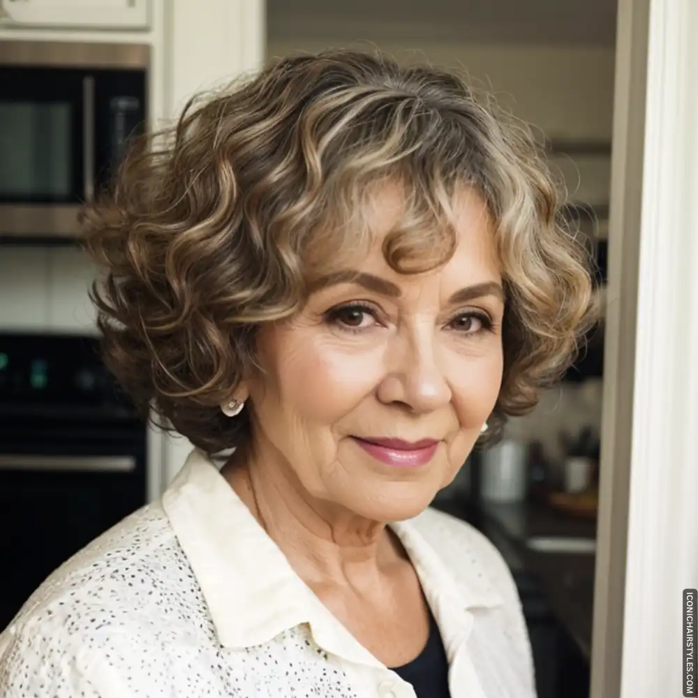  Curly Hairstyles Over 60