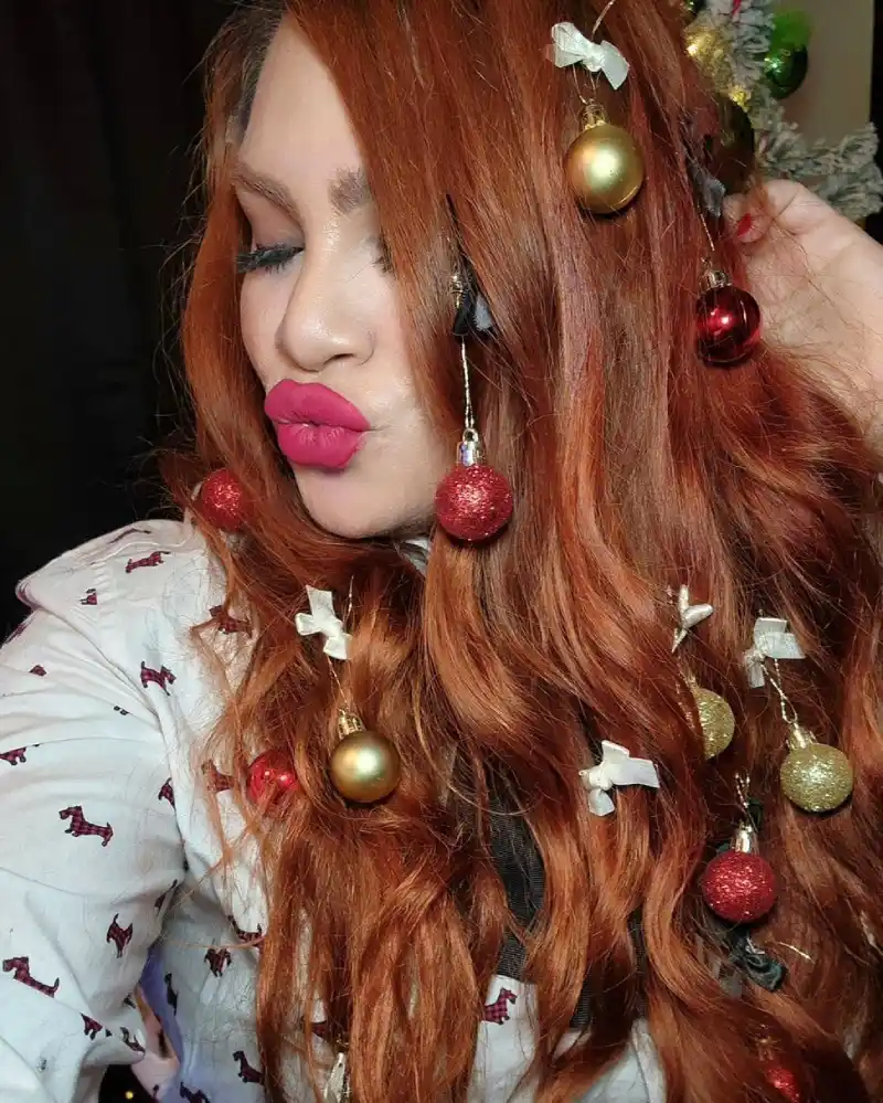 cute christmas hairstyles