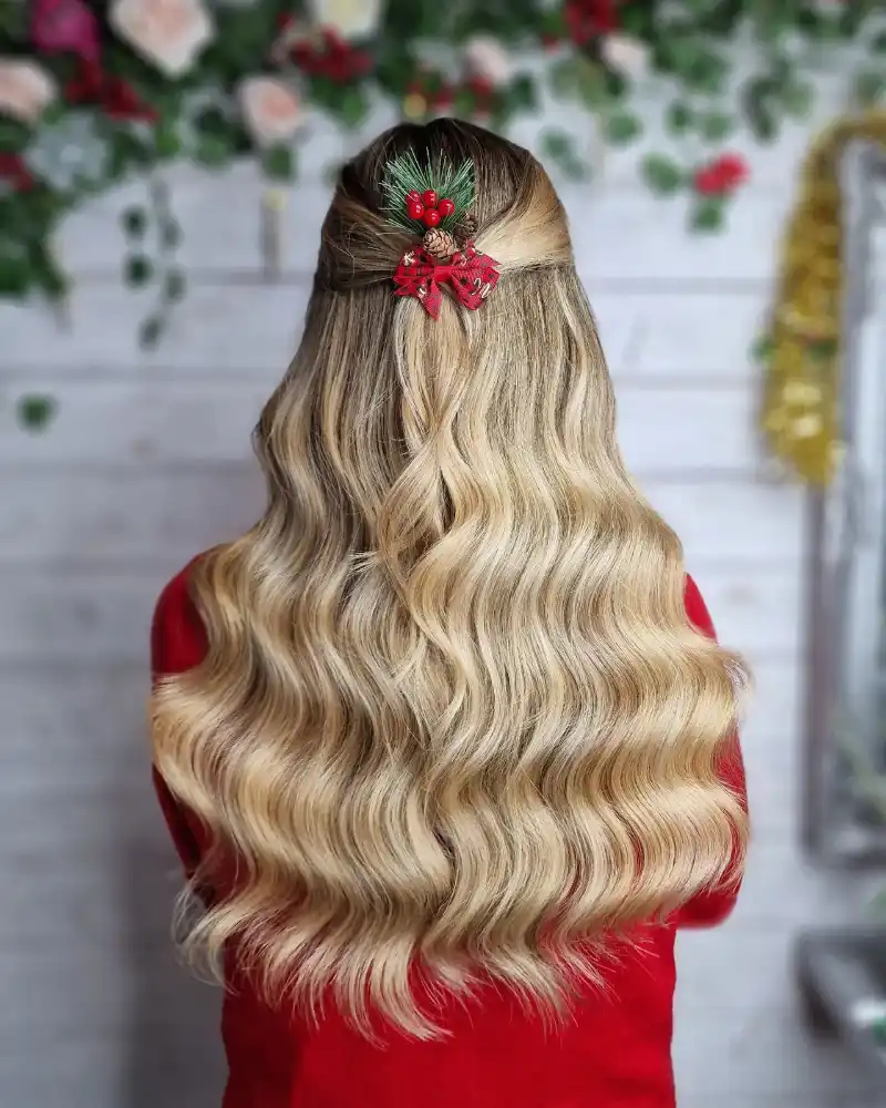 cute christmas hairstyles