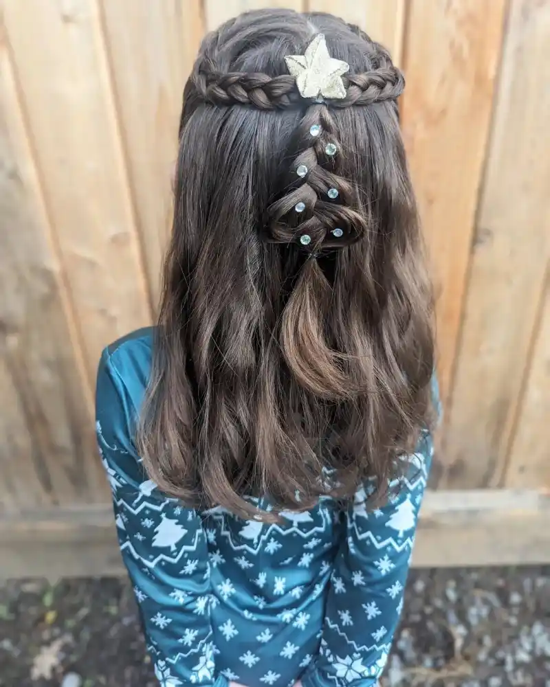 cute christmas hairstyles