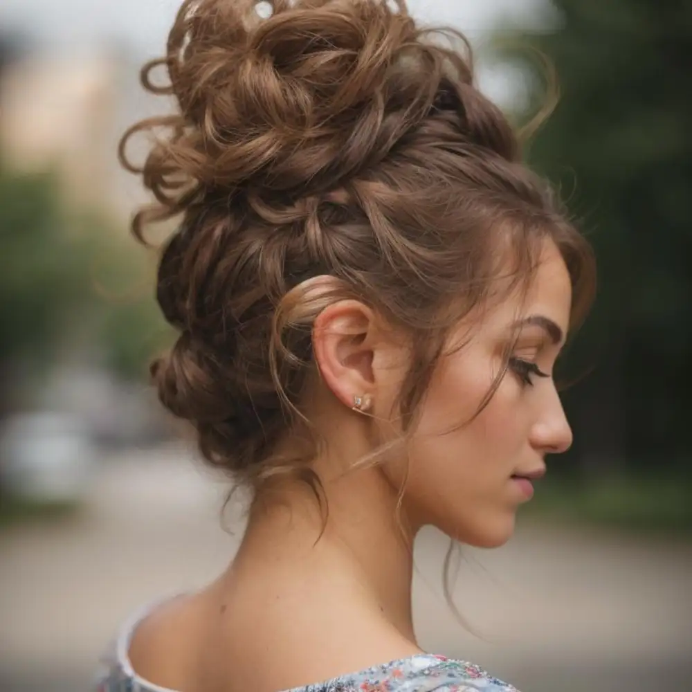 Explore Easy Updo Hairstyles For Medium and Long Hair