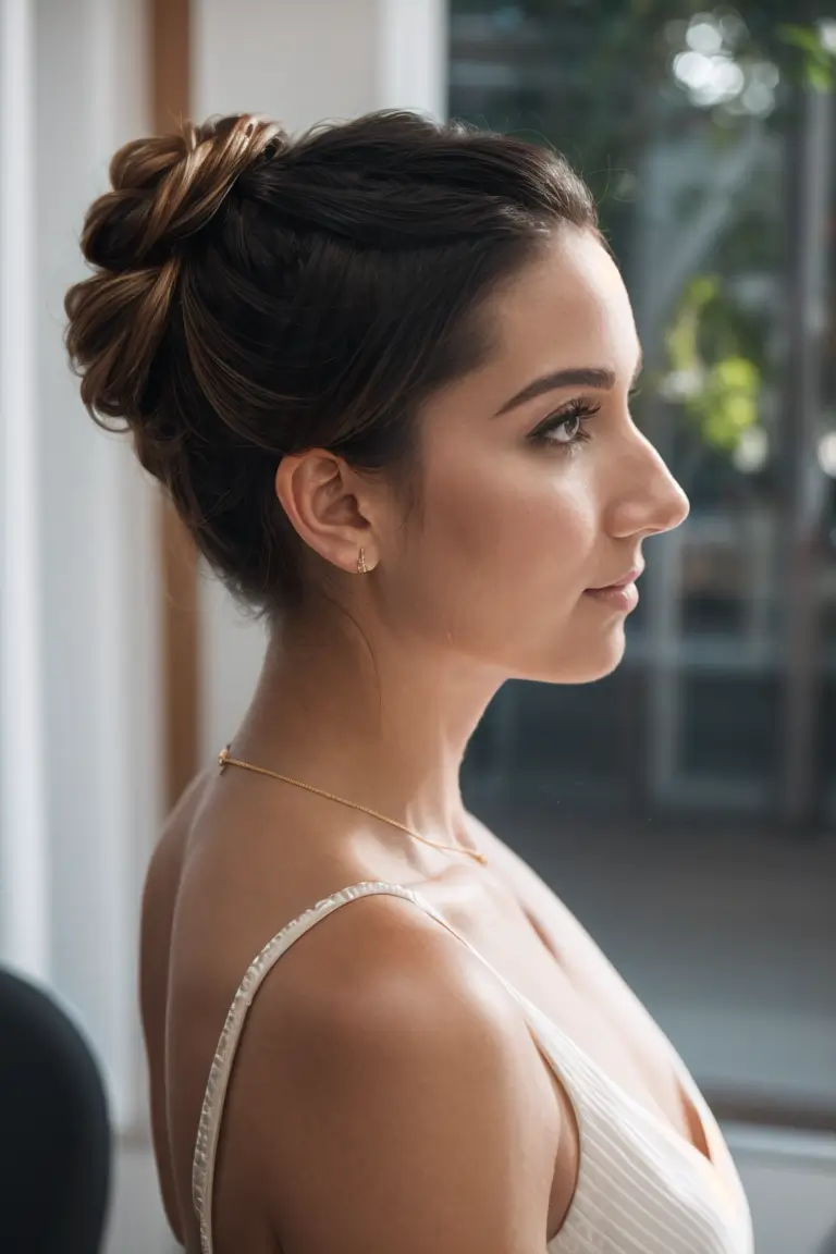 Easy Updo Hairstyles