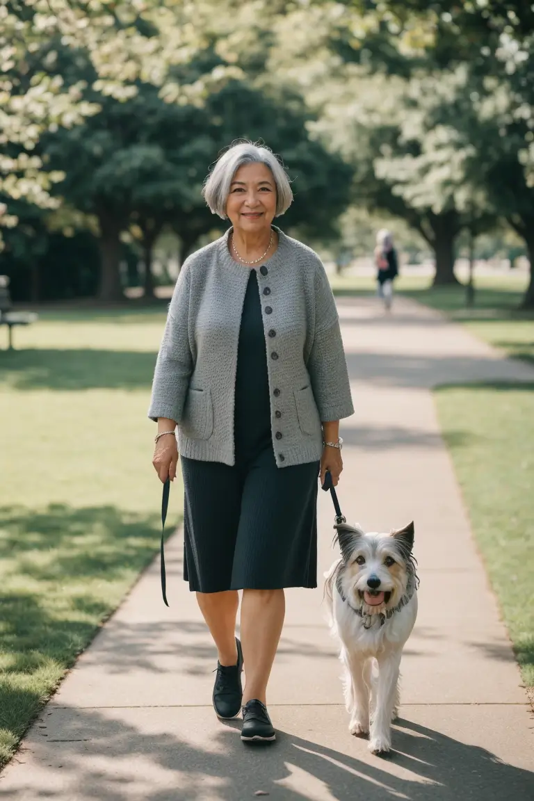 Gray Bob Hairstyles for Older Women