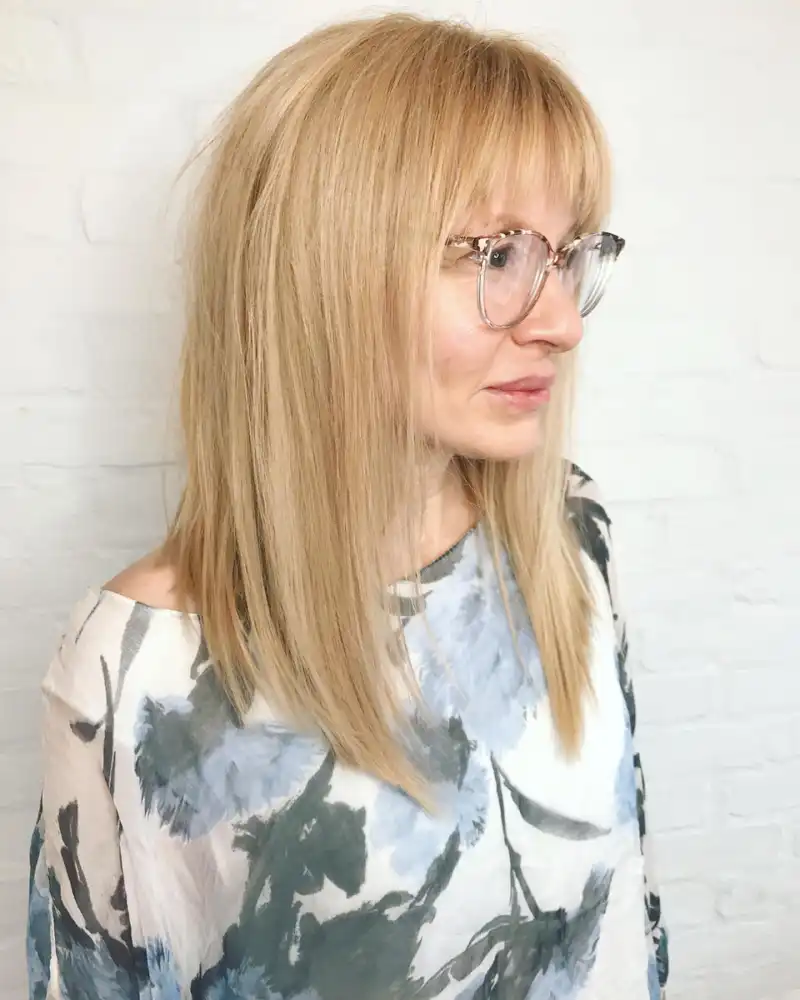 Haircuts for women over 70 with bangs