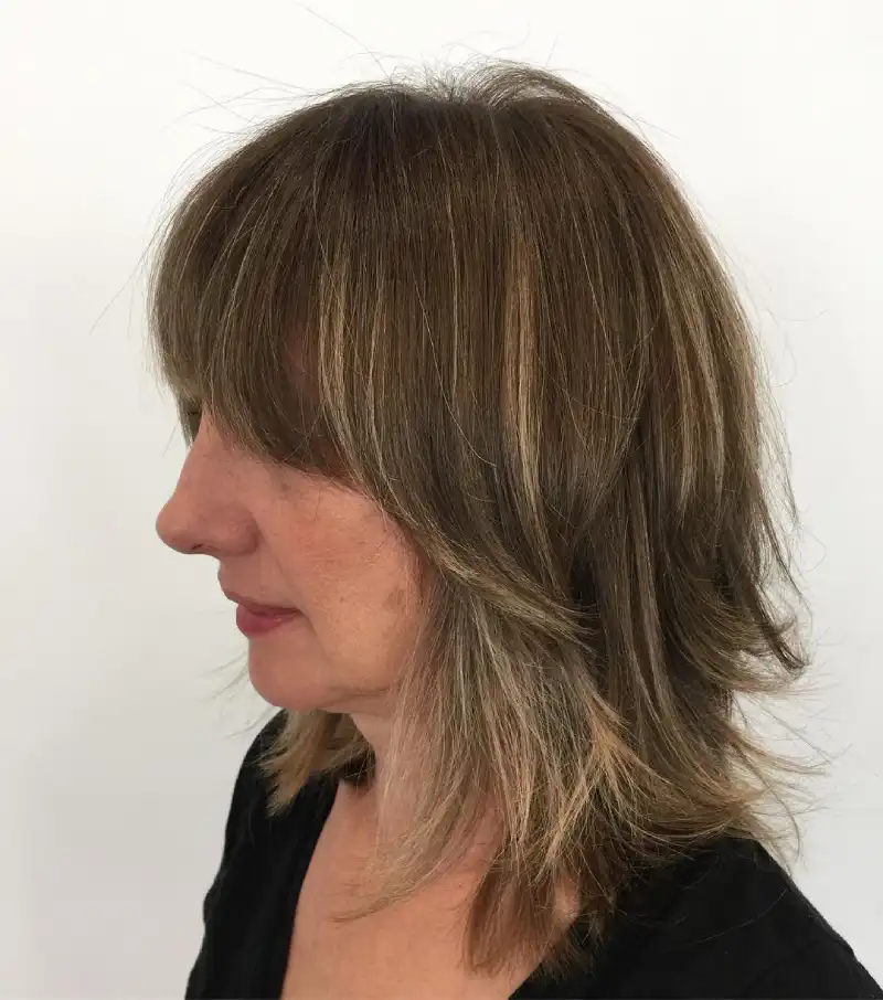 Haircuts for women over 70 with bangs