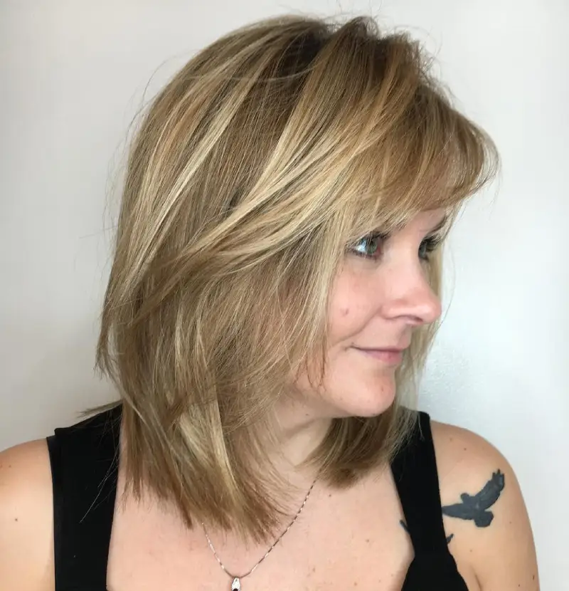 Haircuts for women over 70 with bangs