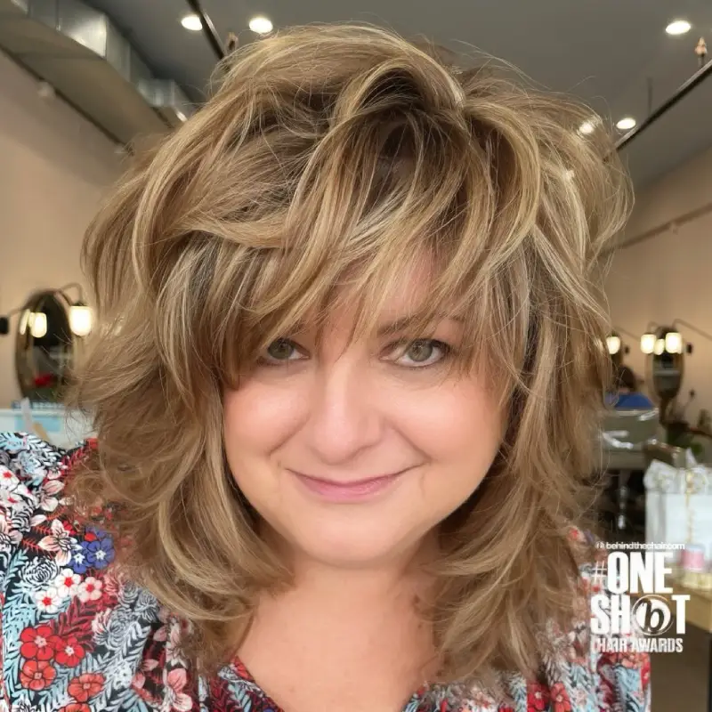 Haircuts for women over 70 with bangs