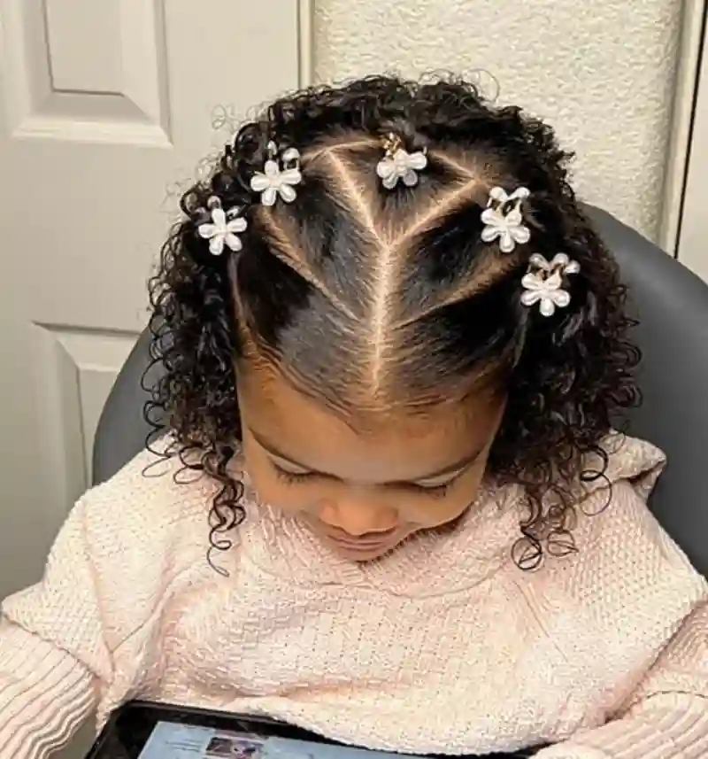 Simple and Stylish Hairstyles for Curly Hair Kids