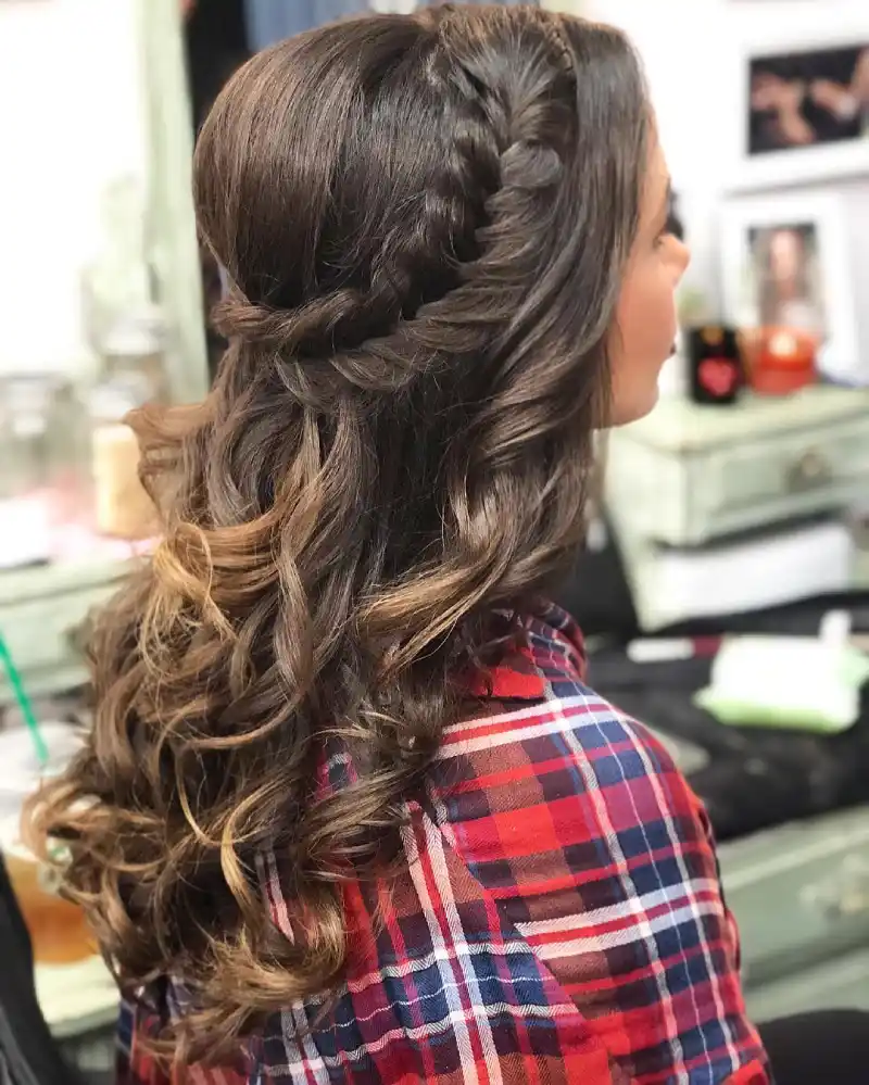 holiday party hairstyles