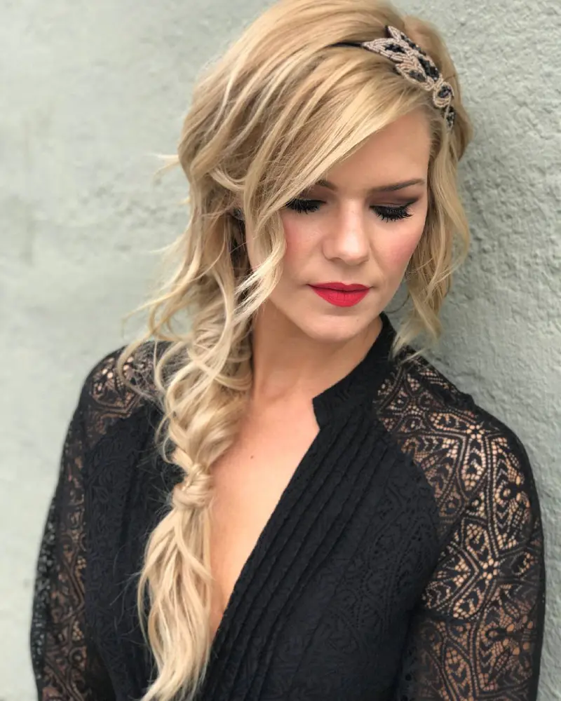 holiday party hairstyles