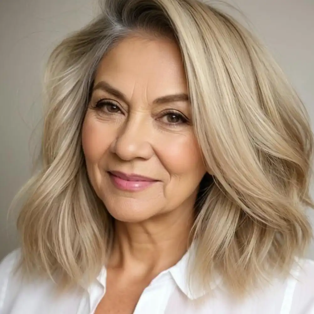 Trendy Long Hairstyles for Women Over 50