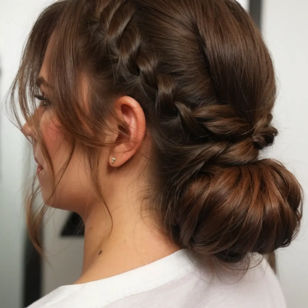 Low Bun Prom Hairstyles