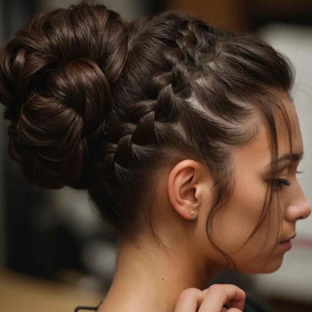 Low Bun Prom Hairstyles