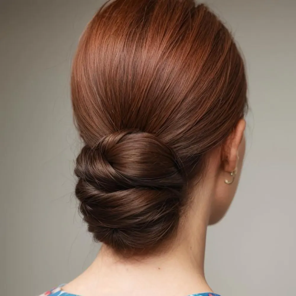 Low Bun Prom Hairstyles