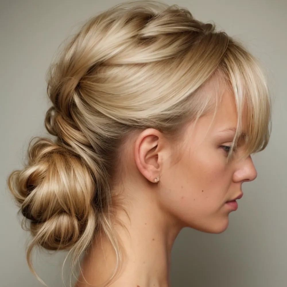 Low Bun Prom Hairstyles