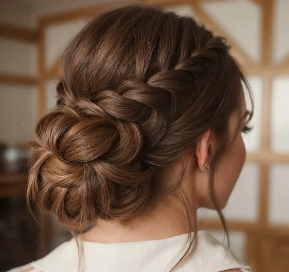 Low Bun Prom Hairstyles