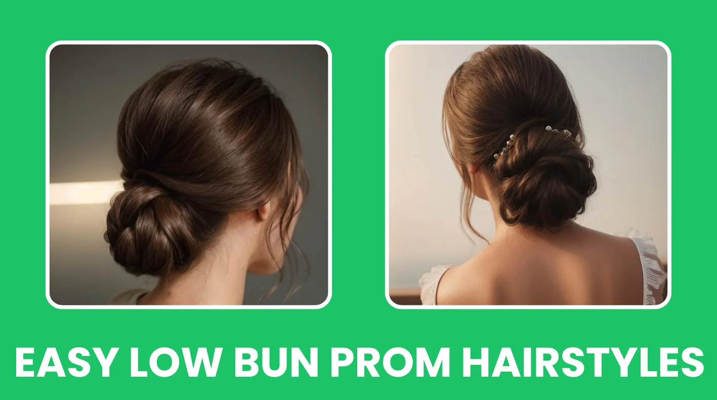 Low Bun Prom Hairstyles