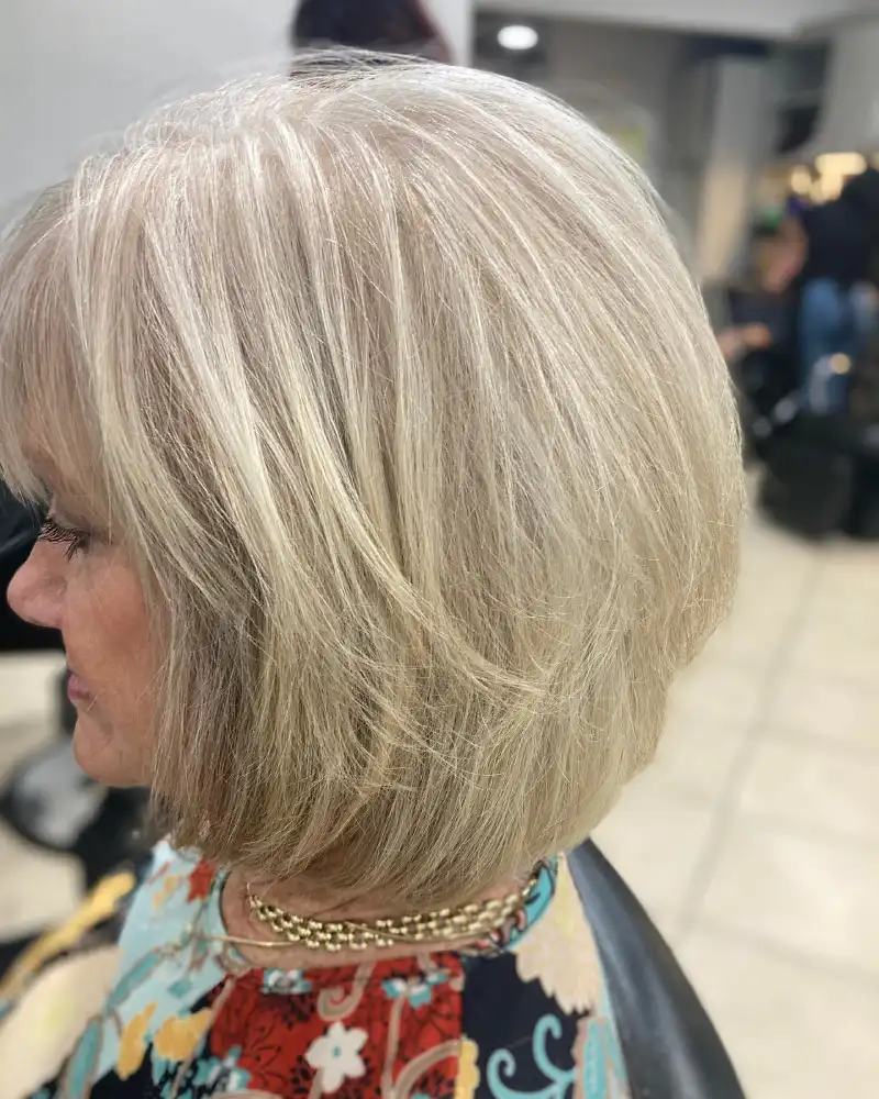 low maintenance short haircuts for older women