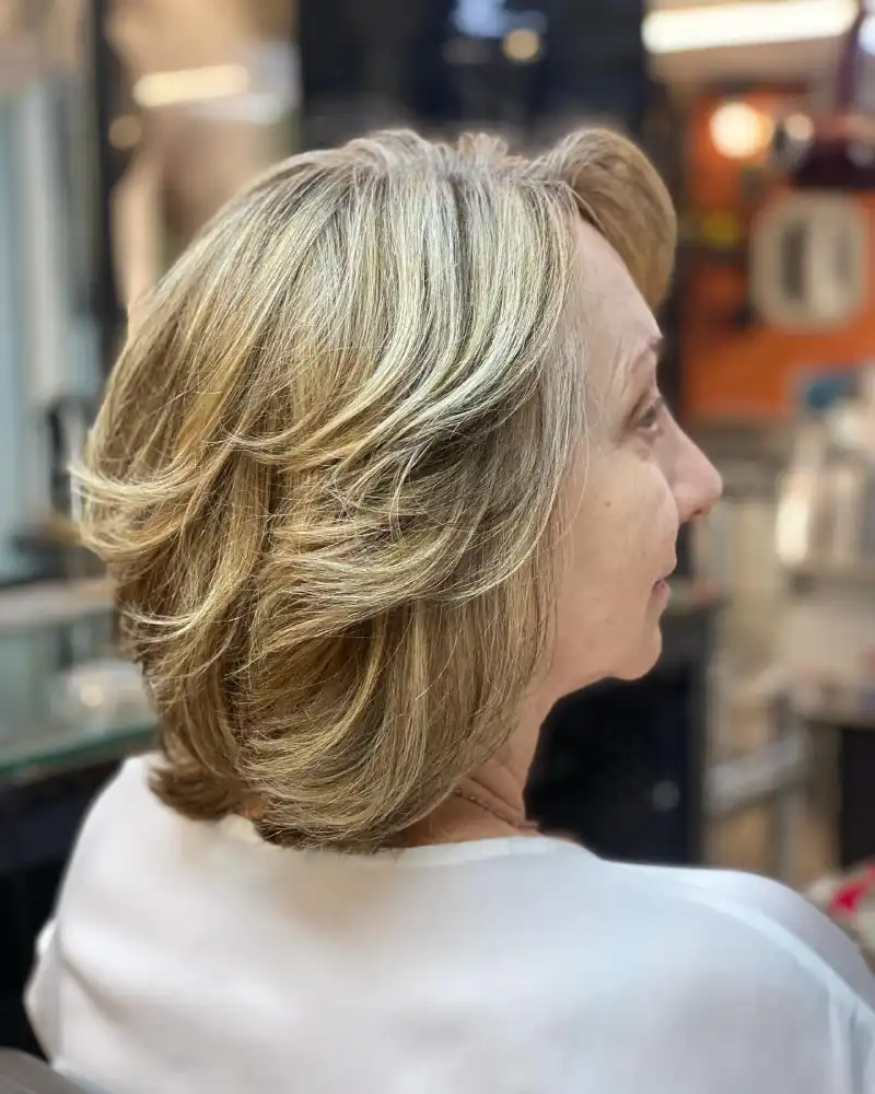 low maintenance short haircuts for older women