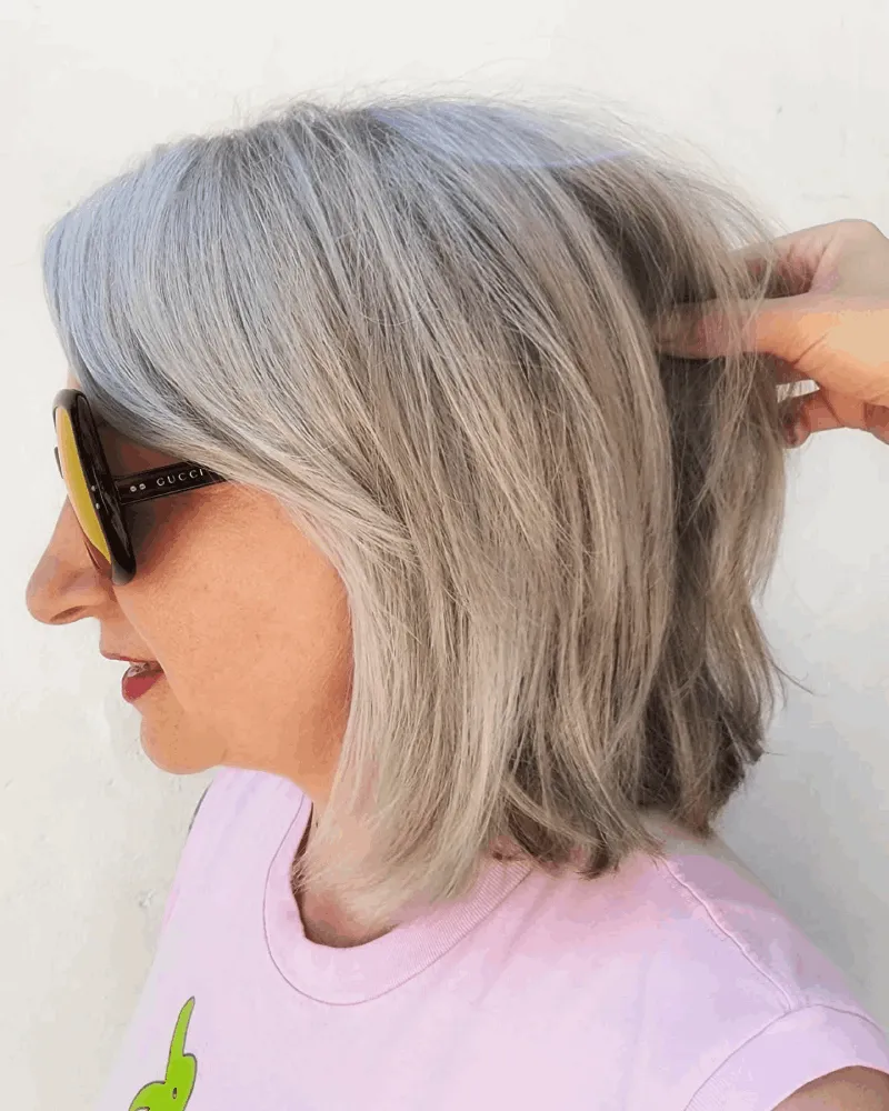 Medium Length Haircuts for Women Over 50